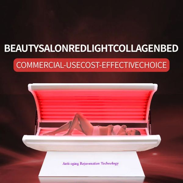 Colágeno terapia de luz vermelha solário bronzeamento led cama branqueamento e bronzeamento spa cápsula terapia led infravermelho vermelho branqueamento cabine spa pdt máquina de terapia led