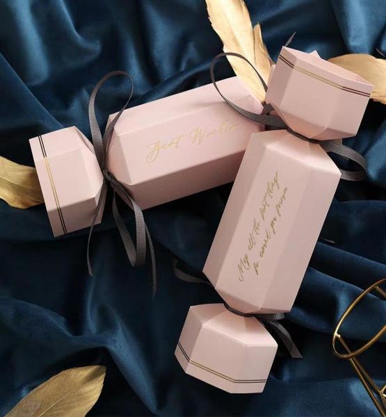 Овальная подарочная коробка DIY сувениры креативный стиль многоугольник свадебные сувениры коробки конфеты и сладости подарочная коробка с лентой 6 цветов Choos1255480