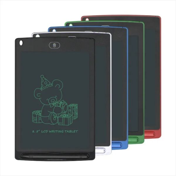 8.5 polegada lcd escrita tablet prancheta crianças graffiti sketchpad brinquedos quadro negro magia desenho placa brinquedo presente