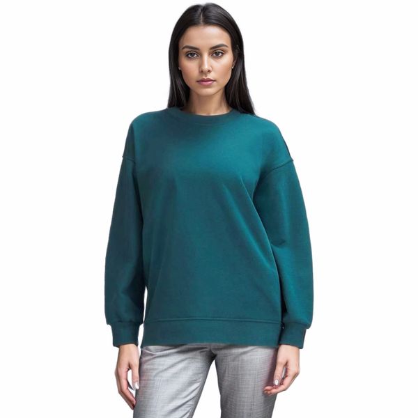 Felpa girocollo oversize Perfect Fitness Yoga Sweat Top Camicia da yoga per donna Sport Manica lunga Allenamento casual Palestra Activewear Cappotti sportivi