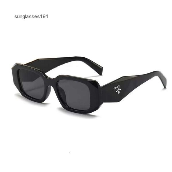 Güneş Gözlüğü Tasarımcısı Prado Güneş Gözlüğü Klasik gözlükler Goggle Açık Mekan Plaj Güneş Gözlükleri Erkek Kadın Mix Renk İsteğe Bağlı Üçgen İmza Moda UV400