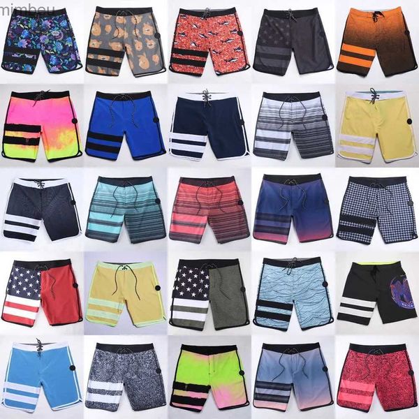 Erkek Şort Yepyeni Surf Giyim Erkek Yüzme Sandıkları Hızlı Dry Beachshorts Spandax Bermuda Su Geçirmez Sörf Pantolon Tahta Şortları AAA 240226