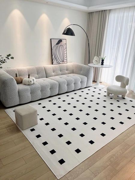 Teppiche D302 Teppich Wohnzimmer Luxuriöses Sofa Couchtisch Schlafzimmer Moderner Stil Home Bodenmatte