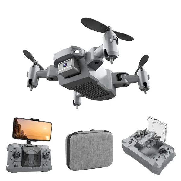 Drohnen KY905 Faltbarer 4K-Kamera-Aufbewahrungskoffer Headless-Modus Dron RC Nano Quadcopter Taschen-Mini-Faltdrohne