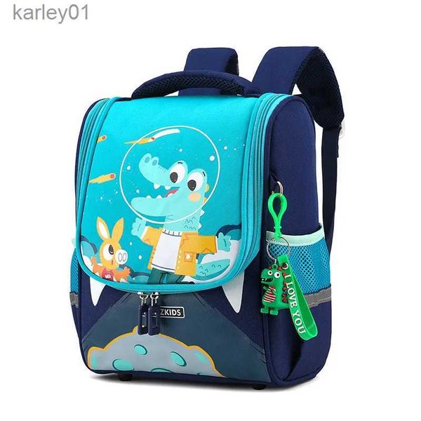 Mochilas dos desenhos animados animais do bebê meninas meninos mochilas de alta qualidade jardim de infância dinossauro schoolbag crianças bonito mochila crianças sacos de escola yq240226