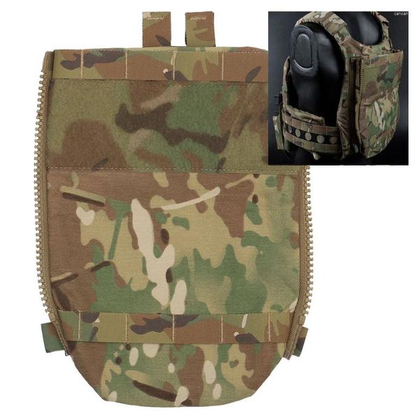 Jaquetas de caça v5 pc painel traseiro saco de água grande capacidade colete militar tático bexiga tiro cs wargame equipamentos