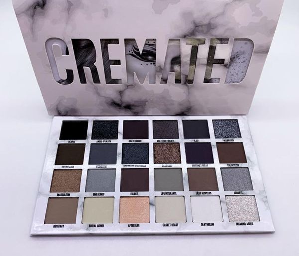 New Star Cremated Eyeshadow Palette 24 Farben Cremated Eye Shadow Makeup Palette Metallic Nude Shimmer Matte Hohe Qualität auf Lager6052602