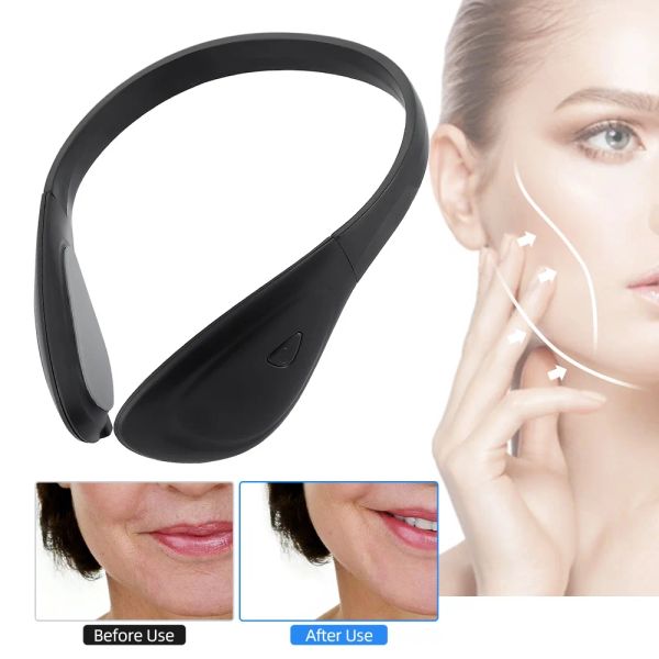 Dispositivos enfrentam massger de massager de vibração do masseter Bady Removedor de gordura Máquina de relaxação do músculo facial Vface Lifting Slimmer