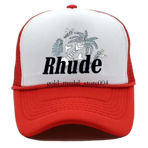 Rhude Hut Designer Cap Mann Designer Baseball Hut Ball Caps Brave Hat Luxus Designer Hut Trucker Hut Rhude Hut Männer Frauen Graffiti gedruckt Alphabet Rhude 499