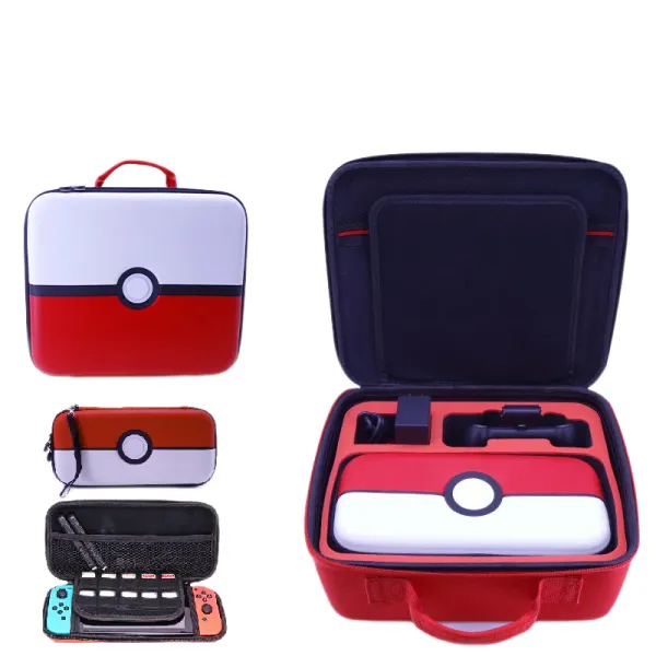 Bags NewFor NS Storage Case Portátil Hard Shell Pu transportando bolsa de armazenamento para Nintendo Switch OLED ACESSÓRIOS DE CONSOL