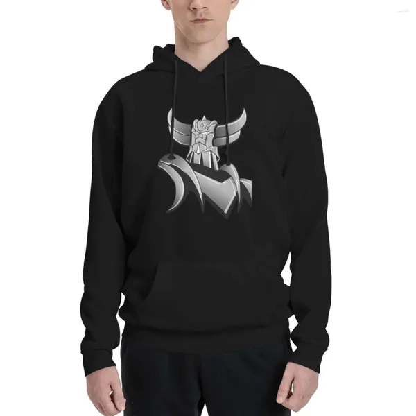 Erkek Hoodies Goldorak Grendizer UFO Robot Kazak Hoodie Giysileri Sokak Giyim Erkekler Sonbahar