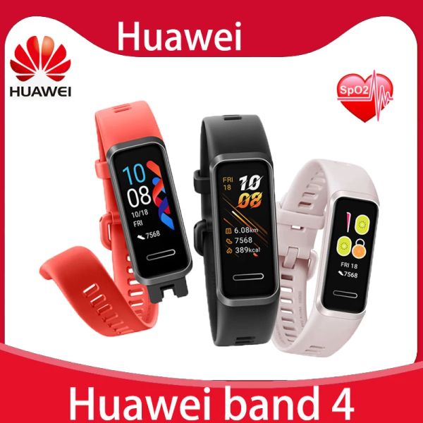 Catena Huawei Band 4 Quadranti Carica USB Smart Band Fitness Tracker Passometro Monitor GPS impermeabile Smartband Carica presa USB