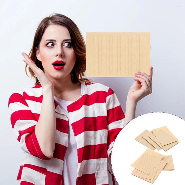 Envoltório de presente 100 folhas vintage kraft papel estacionário alinhado artigos de papelaria escrita carta para letras personalizadas poemas criativos