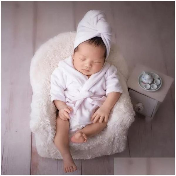Tapetes nascidos bebê móveis mini sofá cadeira macia pogal adereços posando conjunto de travesseiro entrega entrega crianças maternidade berçário cama dhjvd