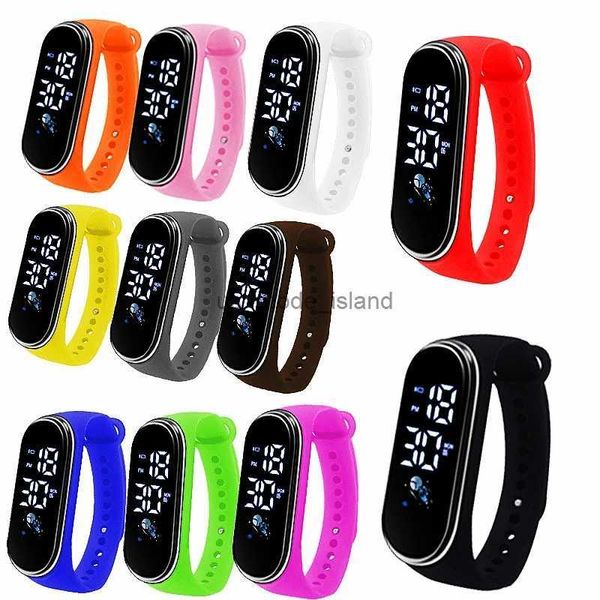 Kinder Uhren Kinder schauen Geburtstagsgeschenk für Kinderjungen Mädchen Smart Led Digital Cartoon Kinder Uhr Wasserdichte Armbanduhr Reloj Nio nio