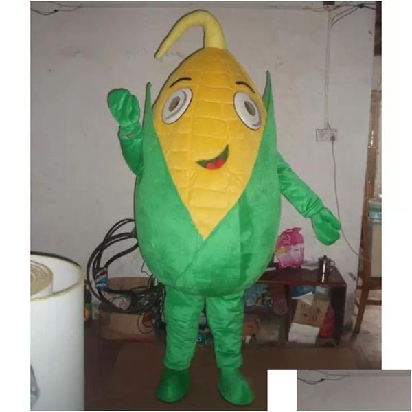 Trajes da mascote festival vestido saboroso milho doce traje halloween natal fantasia festa publicidade folhetos roupas carnaval unis dhoxu