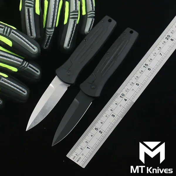 MT prodotto 3551 coltello pieghevole campeggio esterno sistema di pulsanti di sicurezza tattico caccia sopravvivenza coltelli da tasca strumento EDC portatile