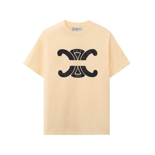 Дизайнерская футболка Летние мужские женские футболки с буквенным принтом с короткими рукавами в стиле хип-хоп Бренды высокого качества