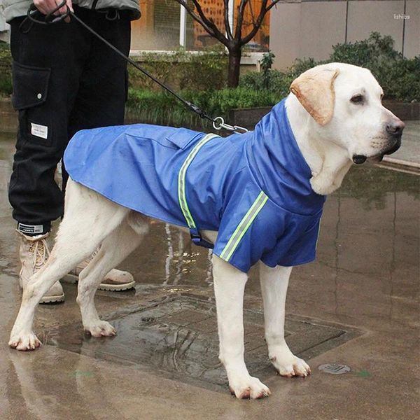 Abbigliamento per cani Giacca impermeabile Impermeabile antivento per tutte le razze Cani di taglia piccola, media e grande Taglia regolabile Abbigliamento per animali Impermeabili dalla S alla 5XL