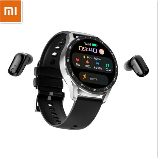 Часы Xiaomi 2023 Новые Bluetooth-вызовы Смарт-часы TW Мужские спортивные фитнес-трекер Водонепроницаемые умные часы для Xiaomi/Huawei/телефонов Best