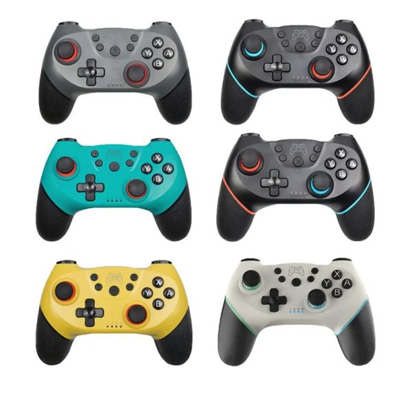 Gamepads Drahtlose Unterstützung Bluetooth Gamepad Kompatibel Nintendo Switch Pro Konsole PC Game Controller Joypad Für NS PC Controle Joystick