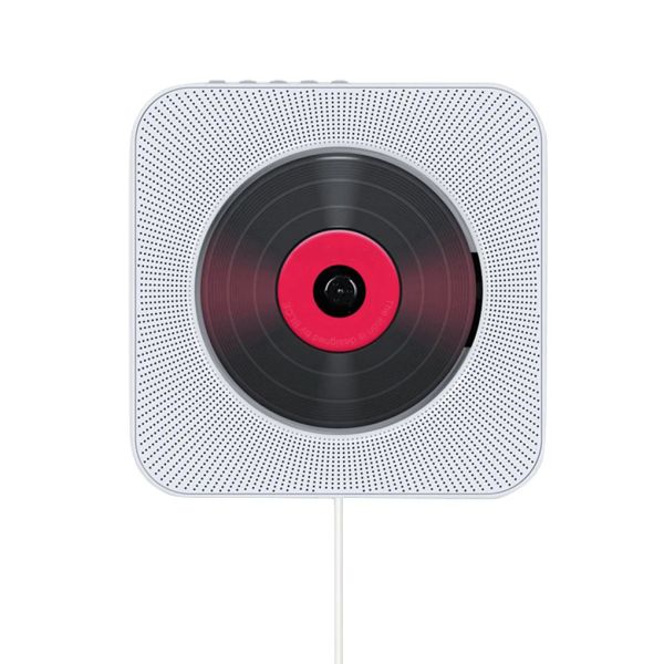 Hoparlörler duvara monte CD çalar BluetoothCompatable Taşınabilir Ev Sesli Boombox Uzaktan kumanda FM Radyo Müzik Çalar Stereo Hoparlör