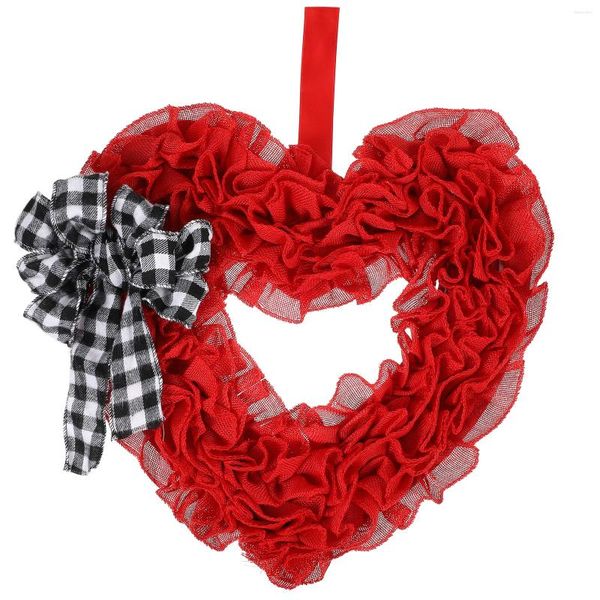 Декоративные цветы в форме сердца венок знак свадебное предложение композиция настенное украшение помолвка приглашения на вечеринку