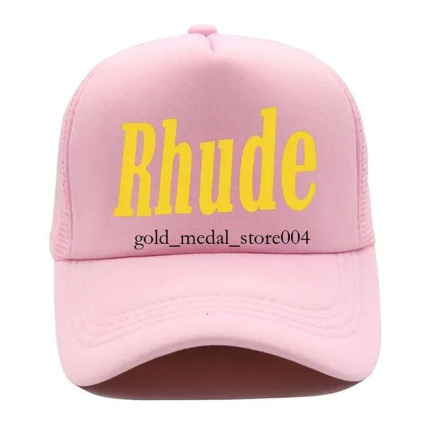 Rhude Hut Designer Cap Mann Designer Baseball Hut Ball Caps Brave Hat Luxus Designer Hut Trucker Hut Rhude Hut Männer Frauen Graffiti gedruckt Alphabet Rhude 388