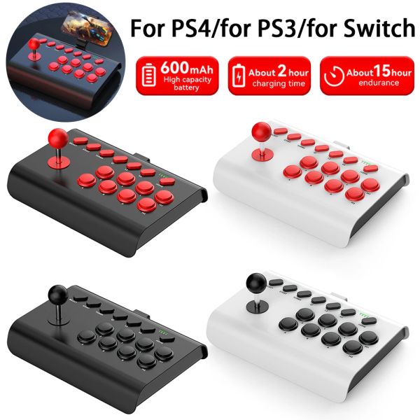 Joysticks Nova atualização Arcade Game Stick Joystick Controller para Nintendo Switch PS4 PS3 8bitdo Ultimate Pandora Box PC IOS Mobile Phone