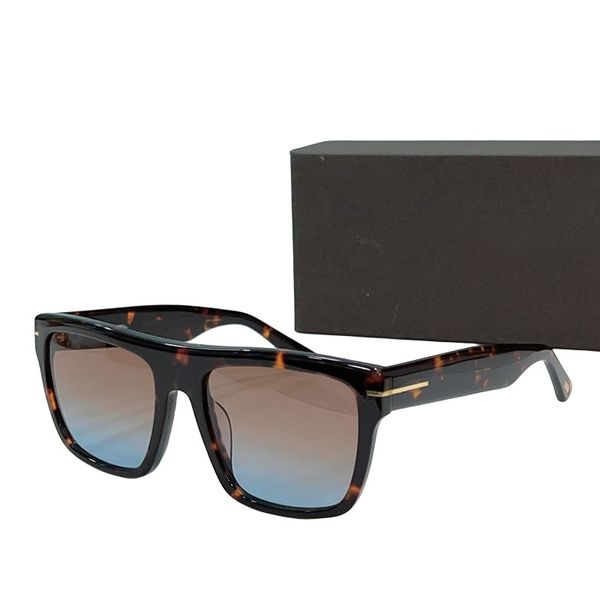 FT1077 Damenklassen-Designer-Sonnenbrille für Herren, quadratische Sonnenbrille im heißen Stil, Shopping, Reisen, Party, modische Kleidung, passend zu UV400