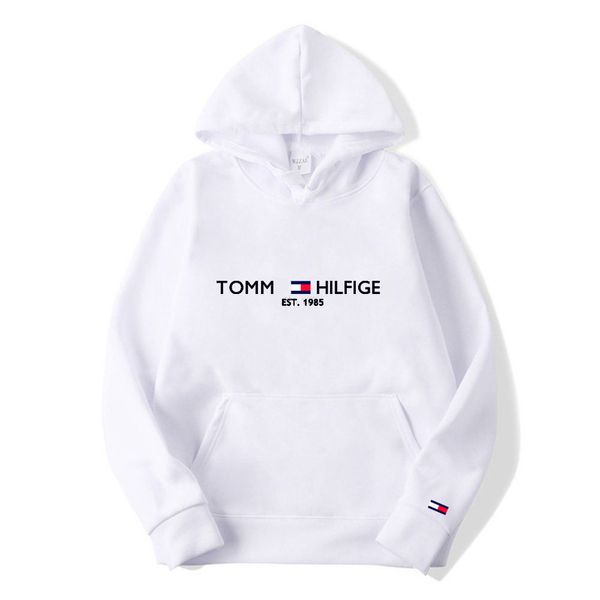 Tommy moletom com capuz masculino pulôver designer hoodie casais inverno outono casual camisa inferior masculina moda manga longa esportes abeto