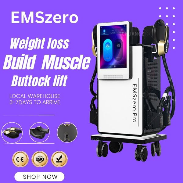 EMS SIFIR NEO RF Vücut Heykeltraş Makinesi Pro Ultra Emszero Mini Yağ Yanma EMS 15 Elektromanyetik Kas Stimülasyonu İnce