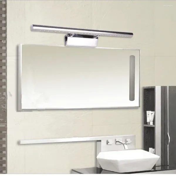 Lâmpada de parede Luxo Interior Washroon Espelho Interior Montado Banheiro Vaidade LED Sconce Light