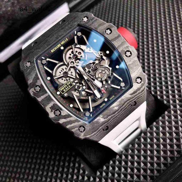 Ekleme Bilek Saatleri Elegance Holwatch Rm Saat RM35-02 İsviçre Otomatik Hareket Safir Ayna İthal Kauçuk Kayış