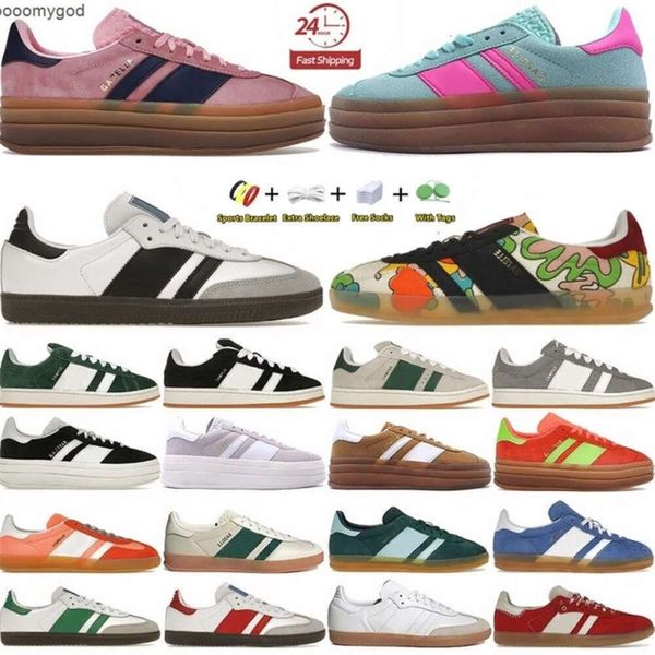 Gazelle Shoes Campus Freizeitschuhe Sneaker Bold Glow Pulse Mint Core Black White Solar Super Pop Pink Almost Yellow Damen Sport-Sneaker