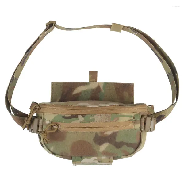 Jagdjacken, taktische Weste, Dangler-Tropfentasche, erweiterte militärische Tourniquet-Werkzeug-Aufbewahrungstasche, multifunktionale Fanny-Tasche