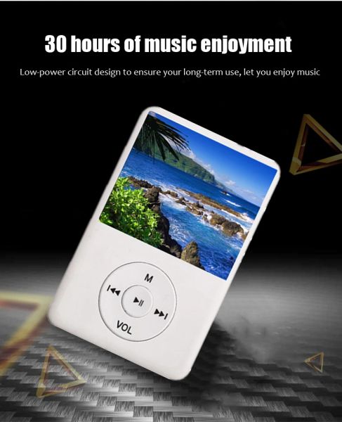 Altoparlanti Mini Bluetooth MP3 MP4 Music Player con altoparlanti e forti incorporato da 4 GB 8 GB Hifi Walkman portatile con radio / FM / Record