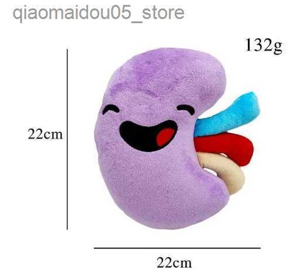 Plüschpuppen 22 cm Körper glückliches Organ Plüschtier süße weiche Füllung Cartoon Kindererziehung Puppe Kindergeburtstagsgeschenk Q240227