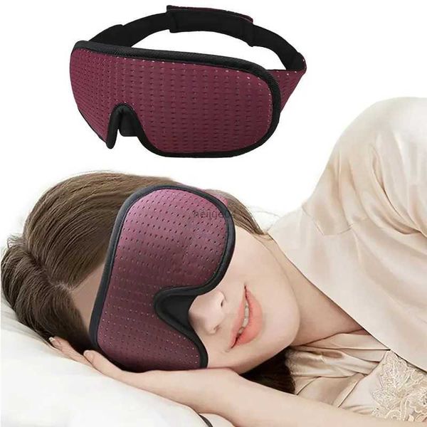 Máscaras de sono 3d máscara de dormir bloquear luz macio acolchoado máscara de sono para os olhos slaapmasker sombra de olho venda dormir ajuda máscara facial eyepatch