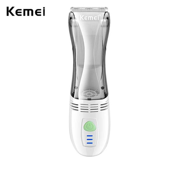 Trimmer Kemei KM79 Baby Elektrische Haarschneidemaschine Trimmer-Set USB wiederaufladbar Automatische Erfassung Kinder Haarschneidemaschine Geräuscharmer Heimtrimmer