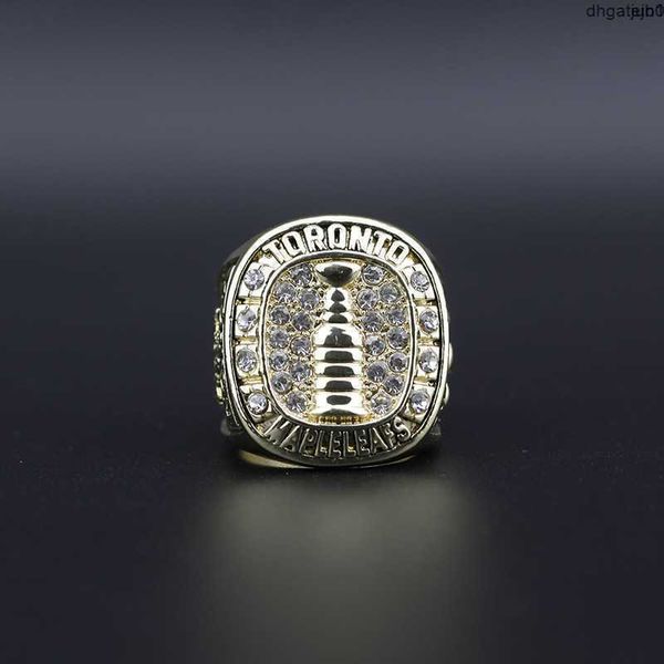 Koof Designer Comemorativo Ring Band Rings 1962 1964 Toronto Maple Leaf Ring Hockey Ring Cbt8