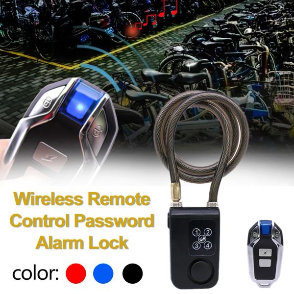 Controle antitheft de bicicleta inteligente Lock Bluetooth Remote Control Ciclismo Biciclo Safe Alarm