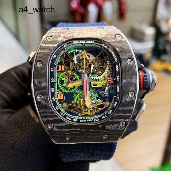 Celebrity Watch Iconic Armbanduhr RM Armbanduhr Rm52-02 Handbuch 42,7 * 50 mm Aircraft Business Cabin Ntpt Hollow Rm5202 Acj Limited