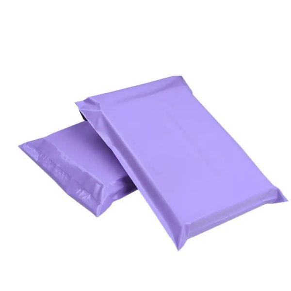 Umschläge 100 teile/los 17*30 cm Rosa Poly Versand Mailer Lila Kunststoff Umschlag Tasche Mailing Beutel Verpackung Paket