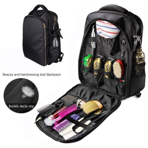 Werkzeuge Mehrzweck Friseur Werkzeug Rucksack Wasserdichte Barber Schere Tasche Gepäck Lagerung Fall Haar Schneiden Werkzeuge Organizer Tasche