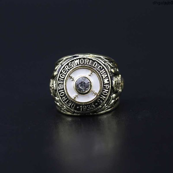 Designer-Gedenkring Bandringe 1935 Mlb Baseball Detroit Tiger Championship Ring Ilts