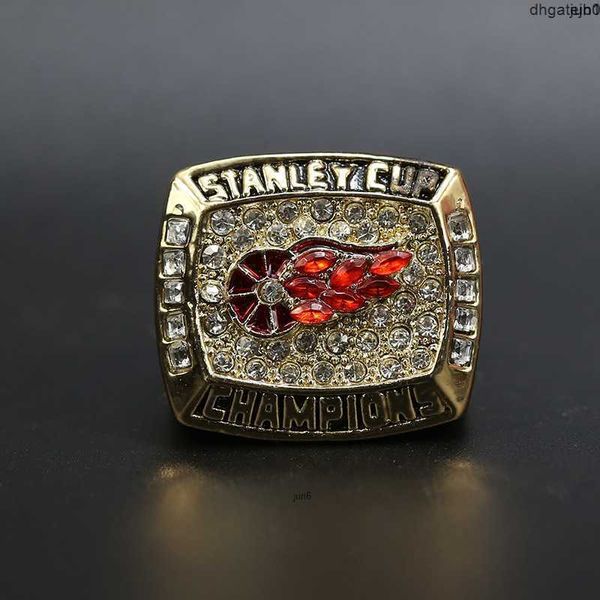 N8h5 Designer-Gedenkring Ringe Nhl 1998 Detroit Red Wings Championship Ring Fz0b Jdyg