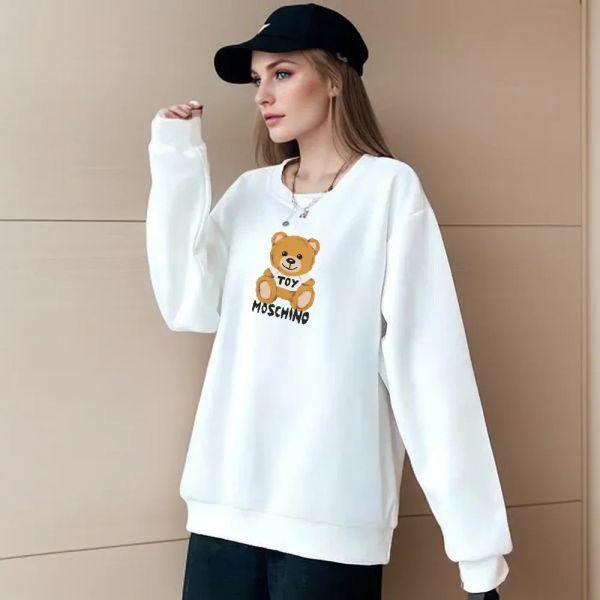 Moletons moletons femininos moletons ursos de urso com capuzes outono camiseta casual feminino de manga longa camisa capuz y2k capuz 2024 presente de ano novo