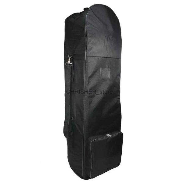 Sacos de golfe 1 pc saco de viagem de golfe com rodas 600d tecido resistente caso de viagem de golfe tamanho universal para companhias aéreas golfe aviação bagl2402