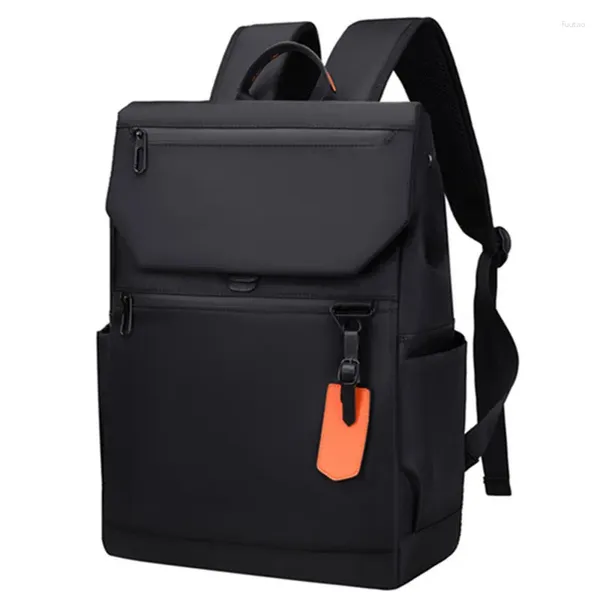 Mochila Bola de Computador Casual de Computador Masculino USB Cargo Porta Laptop Bolsa Bola Travel à prova d'água CP